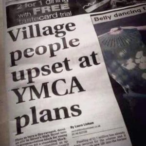 Village People YMCA blog photo